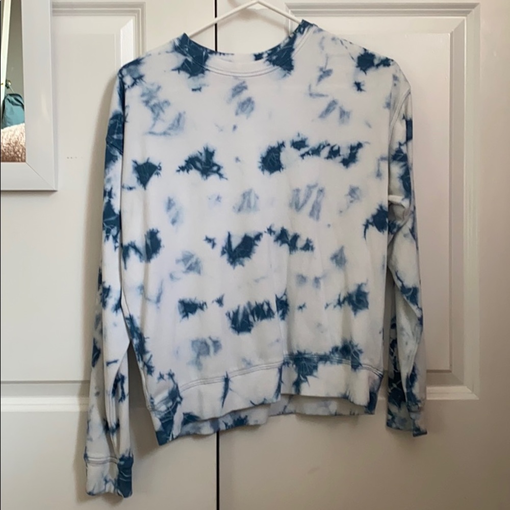 forever 21 tie dye crew neck